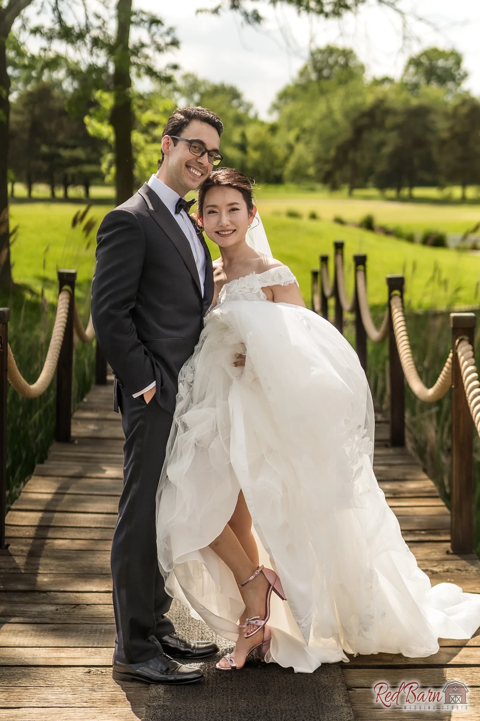 Annie and Harrison - Kemper Lakes Golf Club, Kildeer IL — photo 27