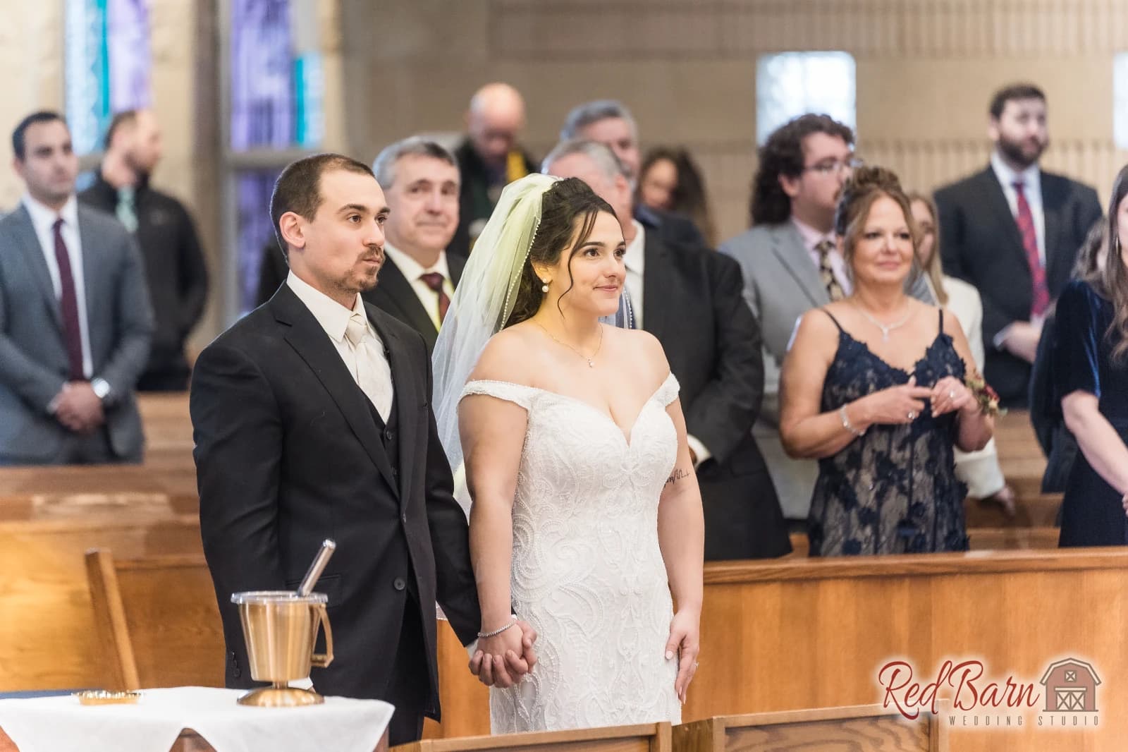 Denise and CJ - Riverside Receptions and Conference Center, Geneva IL — photo 36