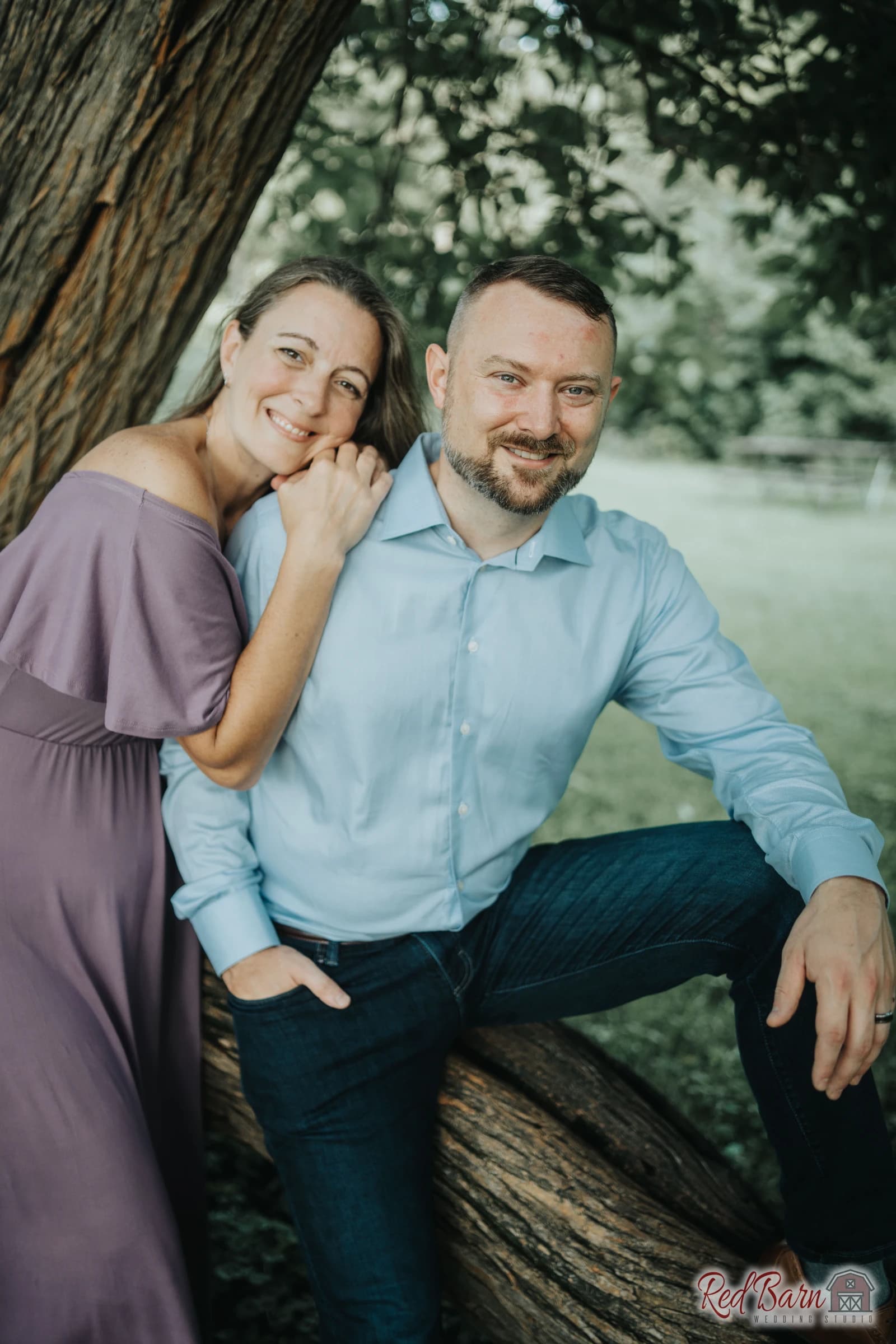 Amy and Nicholas - Knoch Knolls Nature Center, Naperville IL — photo 1