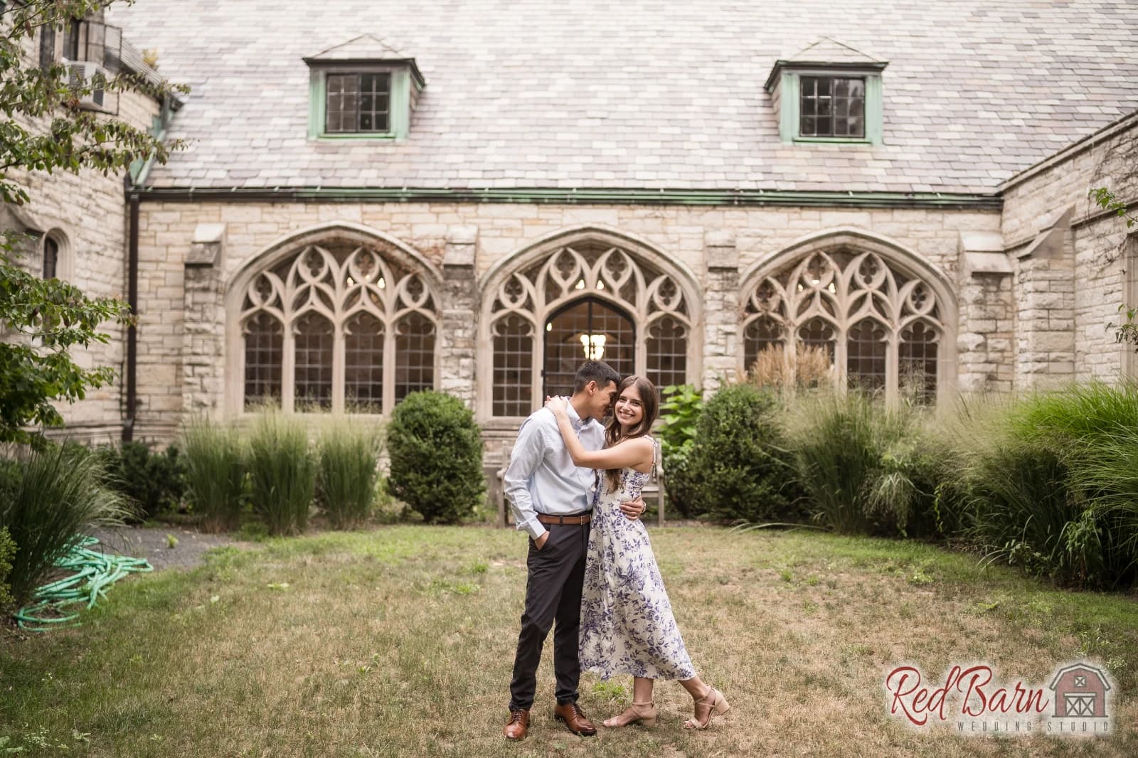 Jessica and Paul - The Shakespeare Garden on the campus of Northwestern University, Evanston - IL — photo 2