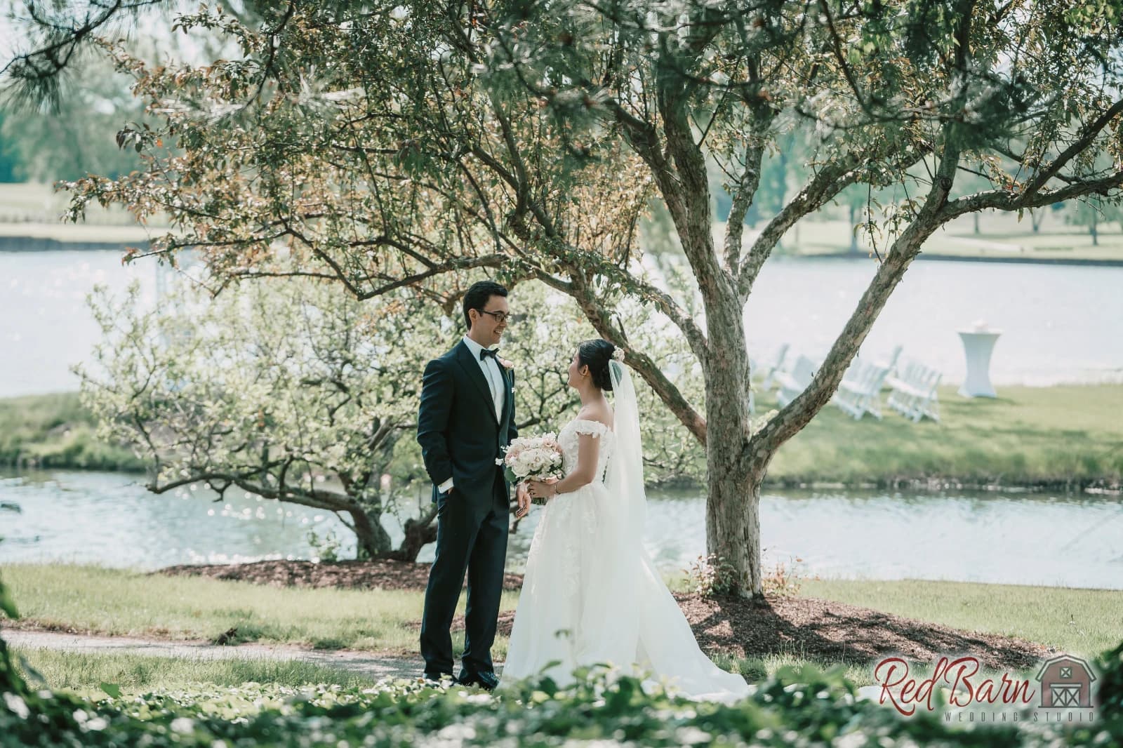 Annie and Harrison - Kemper Lakes Golf Club, Kildeer IL — photo 10