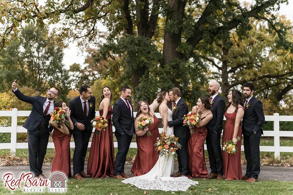 Red Barn Wedding Photography