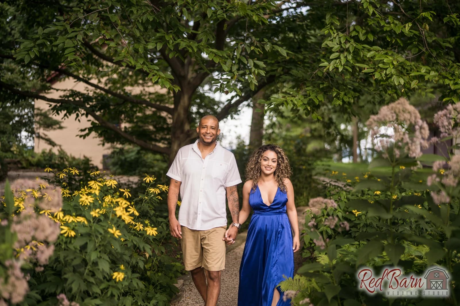 Lysette and Donald at Grosse Point Lighthouse, Evanston - IL