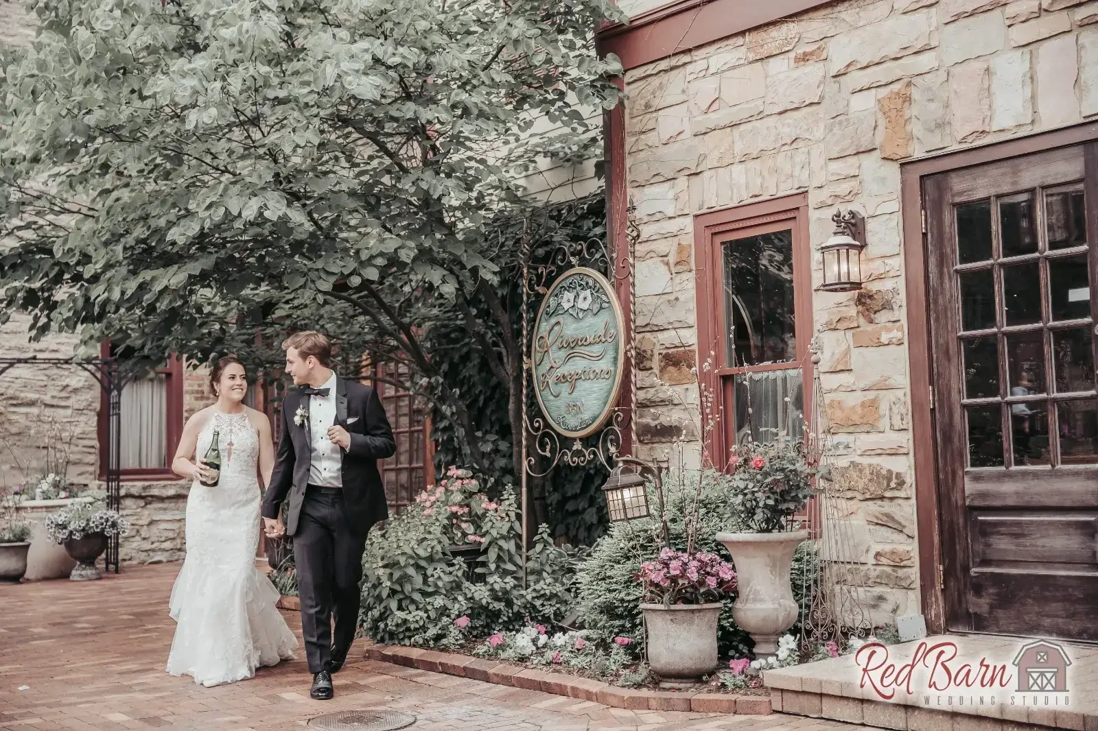 Riverside Receptions and Conference Center - 35 N River Ln, Geneva, IL 60134 — Chicago Wedding Venue Photography by Red Barn Wedding Studio
